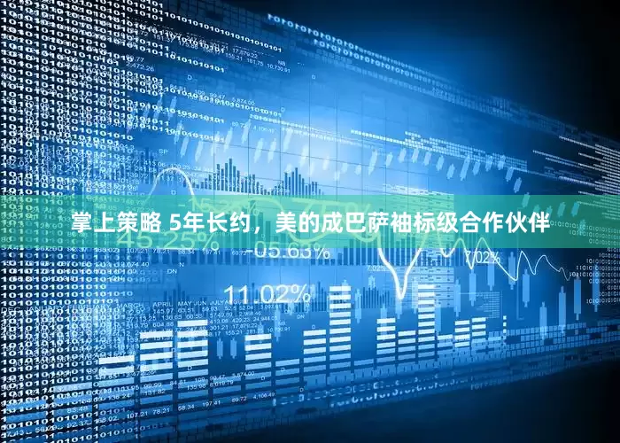 掌上策略 5年长约，美的成巴萨袖标级合作伙伴